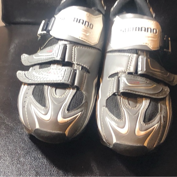 Shimano SH-M087G Men’s Dark Gray Mountain Bike Cycling Shoes Dark Gray Size 44 - Picture 2 of 10